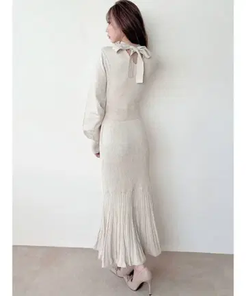 RESEXXY 머메이드 니트 원피스