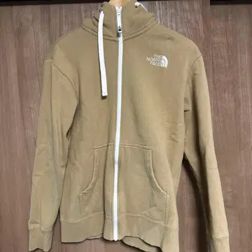 THE NORTH FACE 베이지 풀 집업 후드티