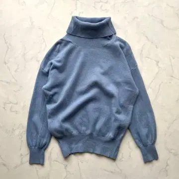 캐시미어 니트 ROPE 스테디셀러 울 캐시미어 터틀넥 풀오버