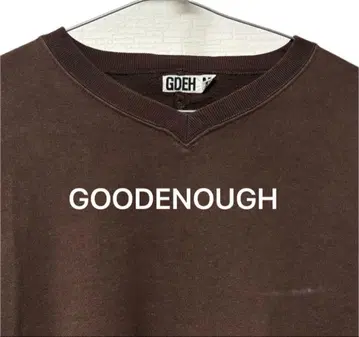 레어 GOODENOUGH 굿이너프 맨투맨 벤틸레이션