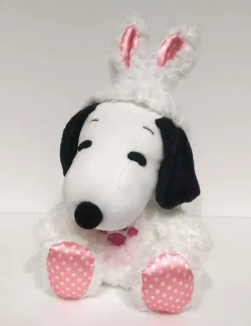 스누피 부활절 봉제 인형 피넛 토끼
