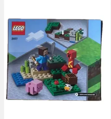 레고(LEGO) 마인크래프트 크리퍼와의 대결 21177