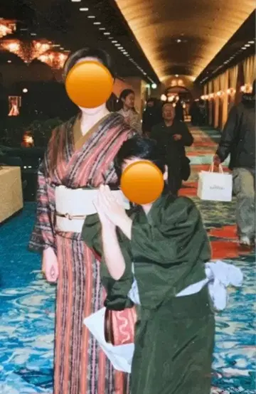 남자 순수 실크 기모노