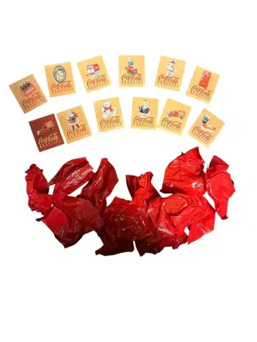 코카콜라 굿즈 컬렉터 피규어 12점 레트로 아메리칸 귀여운