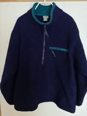 올드 L.L.Bean 플리스 자켓 네이비 빈티지