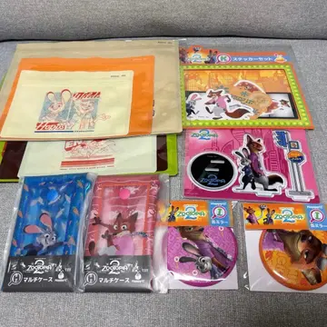 주토피아2 해피 복권 닉 주디 세트