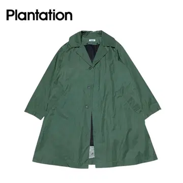 Plantation 플랜테이션 라이너 포함 스텐카라 코트 그린