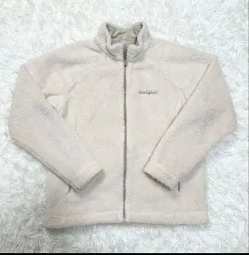 새상품급 Montbell 몽벨 클라이마에어 라이닝 자켓 아이보리