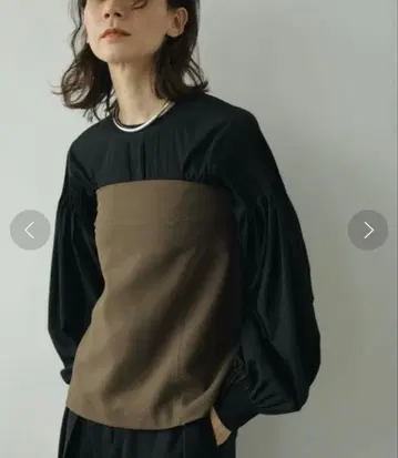 [ 미사용품 ] anuke Cutoff Bare Bustier