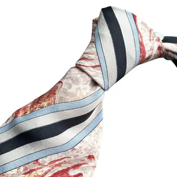 레오나르 최고급 실크 넥타이 스트라이프