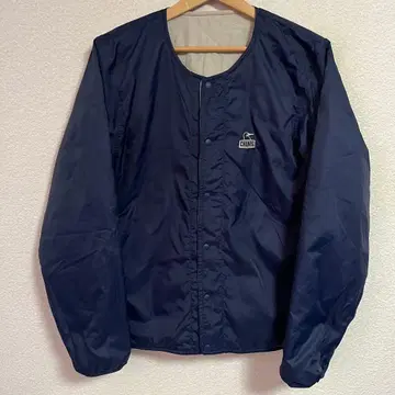 CHUMS 참스 카포크 퀼팅 리버서블 자켓 M