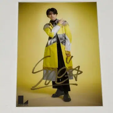 Lienel 타카쿠와 마사유키 브로마이드 사인 리에넬