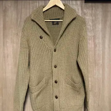 PHIGVEL MAKERS MFG 울 베이지 가디건