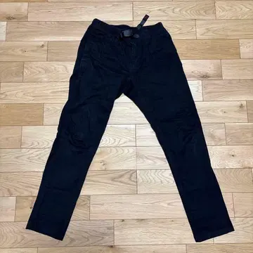 그라미치 뉴 내로우 팬츠 타이트 크롭 블랙