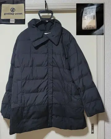 빅 사이즈 블랙 다운 코트, 자켓, 팬츠