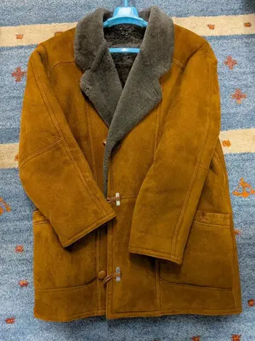 TEODEM 무스탕 코트 리얼 무스탕