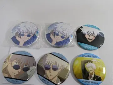 주술회전 채광 반짝반짝 캔뱃지 컬렉션 고죠 사토루 & 기타