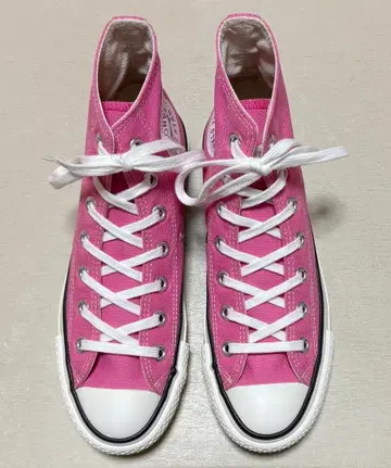 컨버스 일본제 올스타 J 핑크 HI 23.5cm 새상품