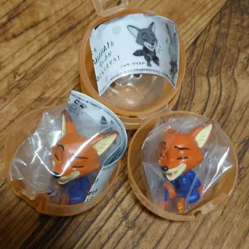 [ 미개봉 새상품 ] 주토피아 HAHAHA! fig.닉 2체