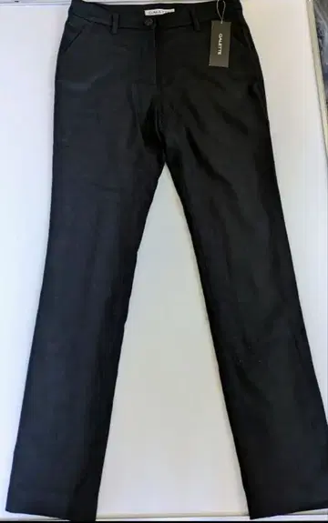 택 포함 새상품! GALETTE 울 스트레이트 스트레치 팬츠