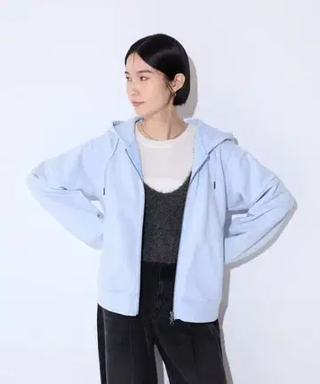 [ 새상품 ] JEANASIS 지나시스 포켓 컬러 ZIP 후디 후드티