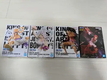 KING OF ARTIST 루피 보니 배틀 코트 샹크스 피규어