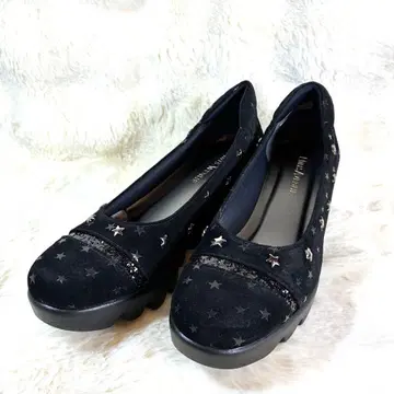 [힐즈아베뉴] 새상품급 펌프스 글리터 스터드 23cm