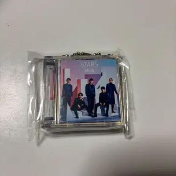 M!LK STARS 미니 재킷 키링 캡슐 토이