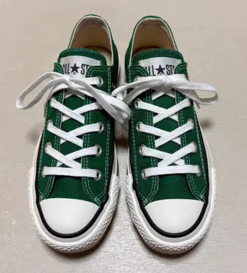 컨버스 일본제 올스타 J 그린 OX 22.5cm