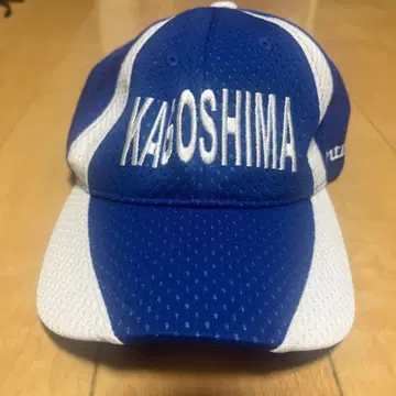 KAGOSHIMA 메쉬 캡 파랑과 화이트