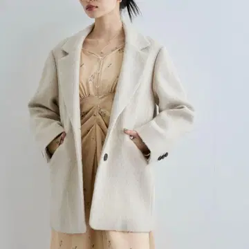 VIS 샤기 간이 침대 베이지