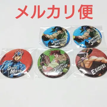 죠죠 글리터 캔뱃지 죠셉 에시디시 미스타 죠나단