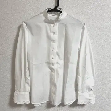 [ Mademoiselle NON NON ] 프릴 블라우스 38 사이즈