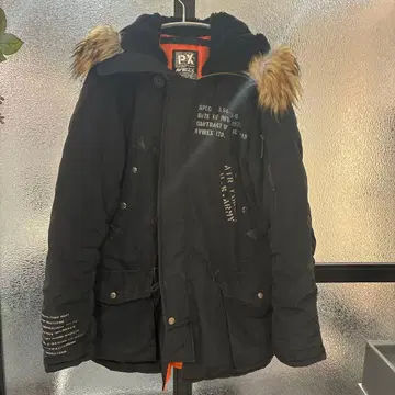 AVIREX 밀리터리 nb3 다운 자켓 퍼 포함