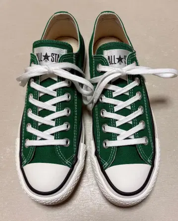 컨버스 일본제 올스타 J 그린 OX 23.5cm