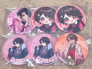 초코라비 사쿠라 군. 캔 배지