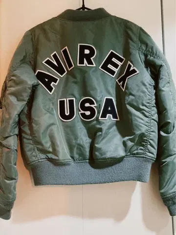 AVIREX 아치 로고 MA-1