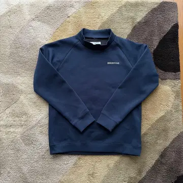 새상품급 브리핑 WARM 3D LOGO MOCK NECK 네이비 M