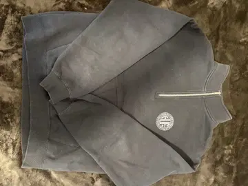 HUF 다크 그레이 지퍼 풀오버