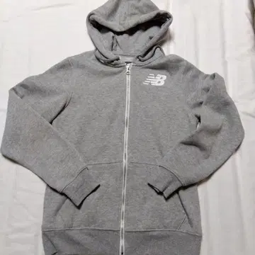 뉴발란스 그레이 후드티 속기모 S 사이즈