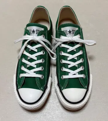 컨버스 일본제 올스타 J 그린 OX 24.5cm