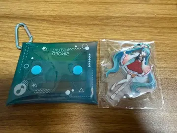 스시로 콜라보 하츠네 미쿠 아크릴 키링 세트 즉시 구매 가능