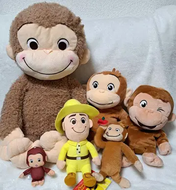 호기심 많은 조지 봉제 인형 퍼펫 마스코트 묶음 판매