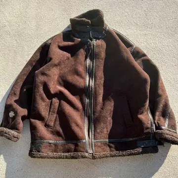 DOG TOWN 도그타운 B3 무스탕 코트 자켓 3L