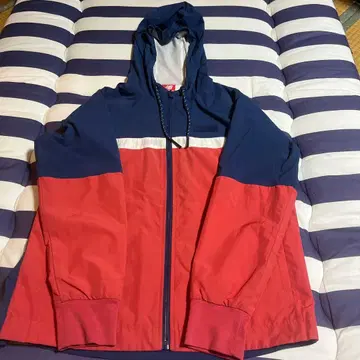 NB 뉴발란스 나일론 자켓 후드 부착