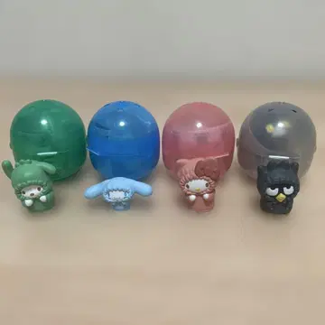 무귯! 캡슐 토이 피규어 세트 4종