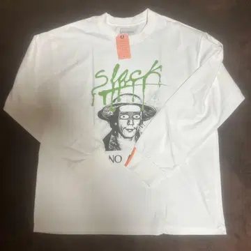 BLACK WEIRDOS 프린트 롱 T