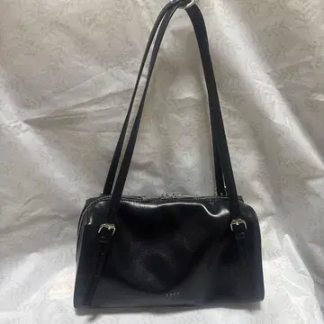 joti 블랙 와이드 보스턴백 숄더백