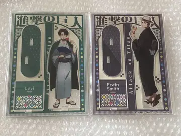 진격의 거인 엔니치 아크릴 스탠드 리바이 엘빈