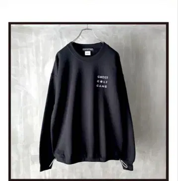 SOFTNESS DRAWCORD SWEATSHIRT (BLACK)
